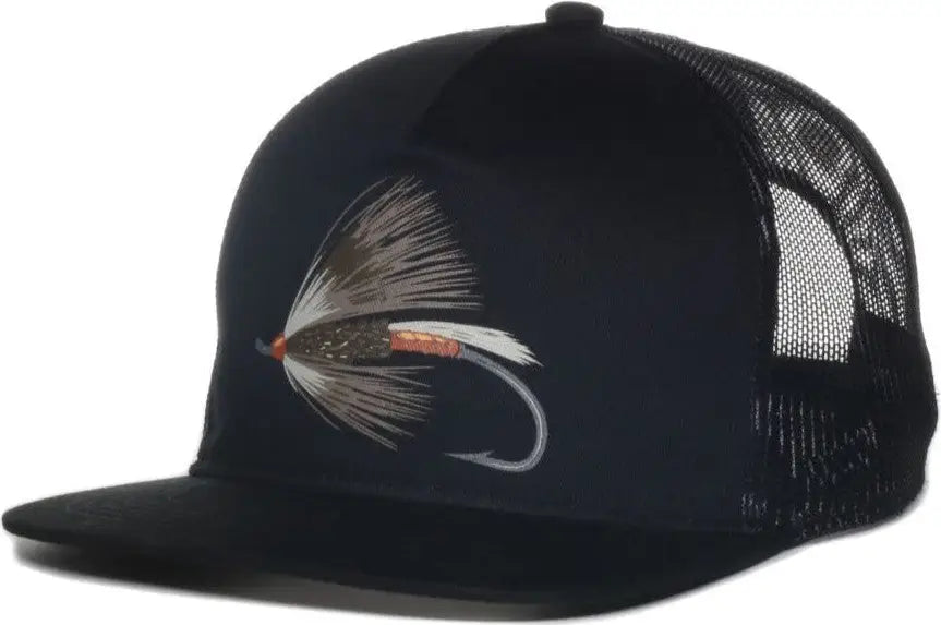 OC Sports FLY02 Cotton Twill Cap - Black - Black / 6 7/8’’ - 7 1/2’’