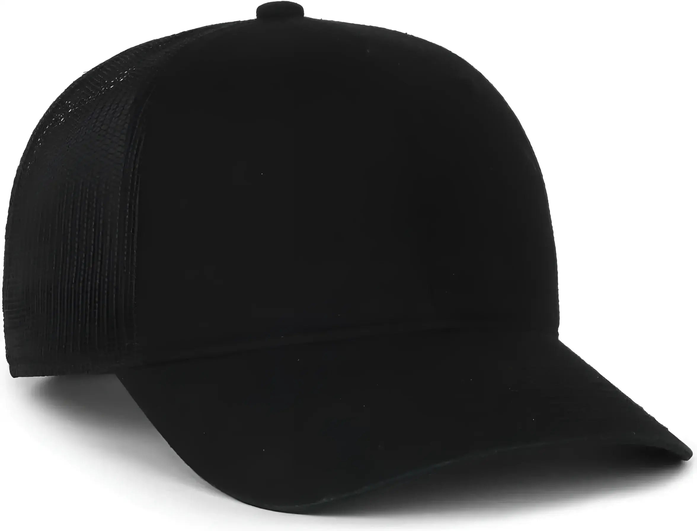 OC Sports FWT-130SB Garment Washed Snap Back Cap - Black Black - Black / OSFM