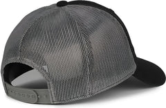 OC Sports FWT-130SB Garment Washed Snap Back Cap - Black Charcoal - Dark Gray / OSFM