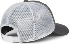 OC Sports FWT-130SB Garment Washed Snap Back Cap - Charcoal White - White / OSFM