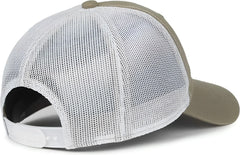 OC Sports FWT-130SB Garment Washed Snap Back Cap - Khaki White - White / OSFM