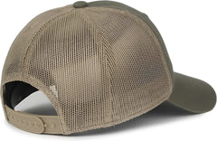 OC Sports FWT-130SB Garment Washed Snap Back Cap - Olive Khaki - Khaki / OSFM