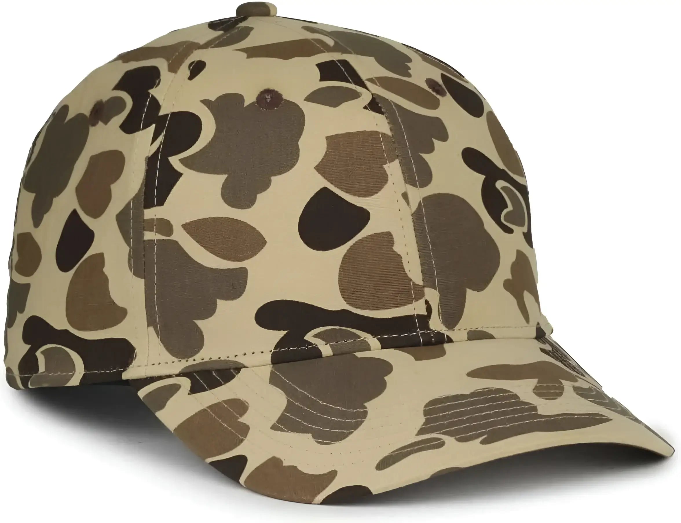 OC Sports GC-100 Generic Camo Snap Back Cap - Vintage Waterfowl - Waterfowl / OSFM