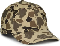 OC Sports GC-100 Generic Camo Snap Back Cap - Vintage Waterfowl - Waterfowl / OSFM