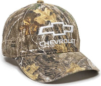OC Sports GEN09A Chevrolet Cap - Realtree Edge - Real Tree / 6 7/8’’ - 7 1/2’’
