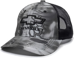 OC Sports GEN11B Chevrolet Mesh Back Cap - Kryptek Raid Black - Kryptek Raid Black / 6 7/8’’ - 7 1/2’’