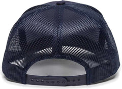 OC Sports GL-155 Adjustable Mesh Back Cap - Navy - Navy / 6 7/8’’ - 7 1/2’’