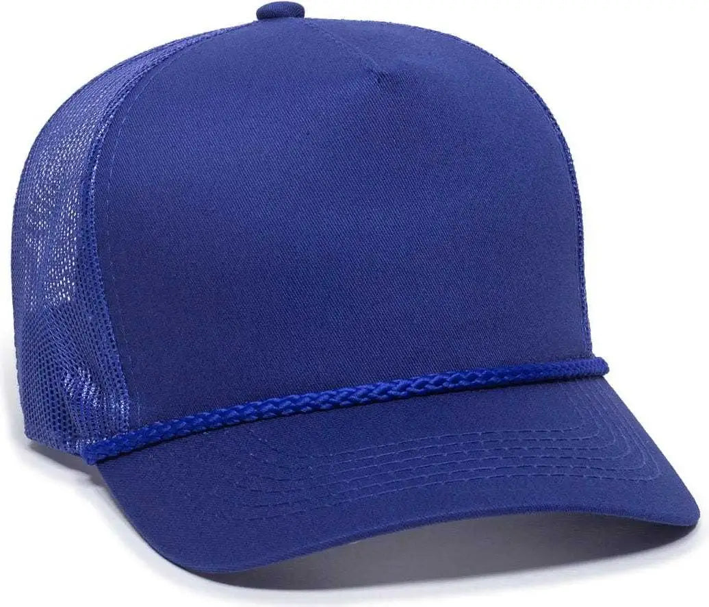 OC Sports GL-155 Adjustable Mesh Back Cap - Royal - Royal / 6 7/8’’ - 7 1/2’’