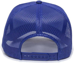 OC Sports GL-155 Adjustable Mesh Back Cap - Royal - Royal / 6 7/8’’ - 7 1/2’’