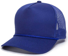 OC Sports GL-155 Adjustable Mesh Back Cap - Royal - Royal / 6 7/8’’ - 7 1/2’’