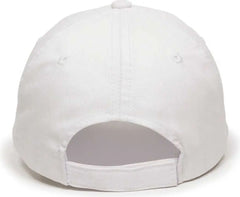 OC Sports GL-271 Team Adjustable Custom Baseball Cap - White