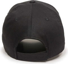 OC Sports GL-271 Team Adjustable Custom Baseball Caps - Black