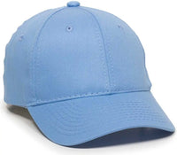 OC Sports GL-271 Team Adjustable Custom Baseball Caps - Columbia Blue - Columbia Blue / 6 3/8’’ - 7’’