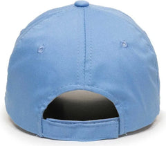 OC Sports GL-271 Team Adjustable Custom Baseball Caps - Columbia Blue