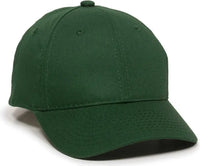 OC Sports GL-271 Team Adjustable Custom Baseball Caps - Dark Green - Forest / 6 3/8’’ - 7’’
