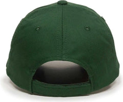 OC Sports GL-271 Team Adjustable Custom Baseball Caps - Dark Green