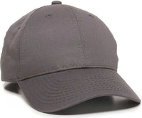 OC Sports GL-271 Team Adjustable Custom Baseball Caps - Graphite - Dark Gray / 6 3/8’’ - 7’’