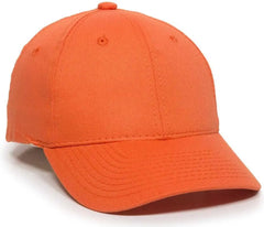 OC Sports GL-271 Team Adjustable Custom Baseball Caps - Orange - Orange / 6 3/8’’ - 7’’