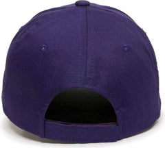 OC Sports GL-271 Team Adjustable Custom Baseball Caps - Purple