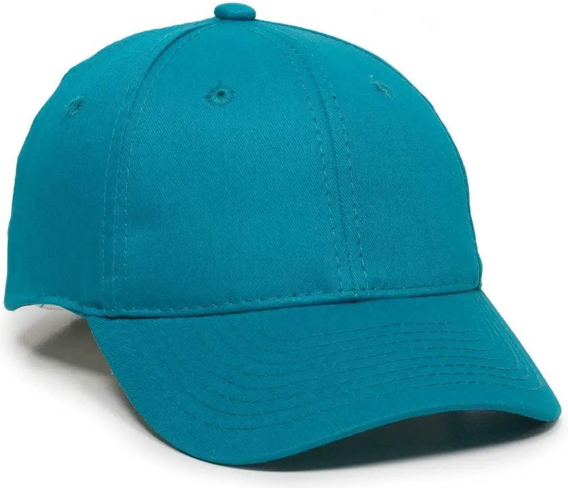 OC Sports GL-271 Team Adjustable Custom Baseball Caps - Teal - Teal / 6 3/8’’ - 7’’