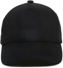 OC Sports GL-455 Team Adjustable Single Snap Closure Cap - Black