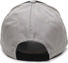 OC Sports GWT-101 Adjustable Cap - Black Grey - Black Gray / 6 7/8’’ - 7 1/2’’