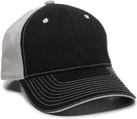 OC Sports GWT-101 Adjustable Cap - Black Grey - Black Gray / 6 7/8’’ - 7 1/2’’