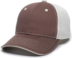 OC Sports GWT-101 Adjustable Cap - Brown Putty - Brown Sand / 6 7/8’’ - 7 1/2’’