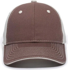 OC Sports GWT-101 Adjustable Cap - Brown Putty - Brown Sand / 6 7/8’’ - 7 1/2’’