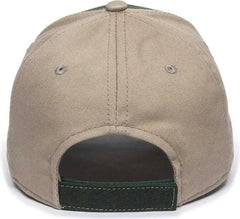 OC Sports GWT-101 Adjustable Cap - Dark Green Khaki - Forest Khaki / 6 7/8’’ - 7 1/2’’