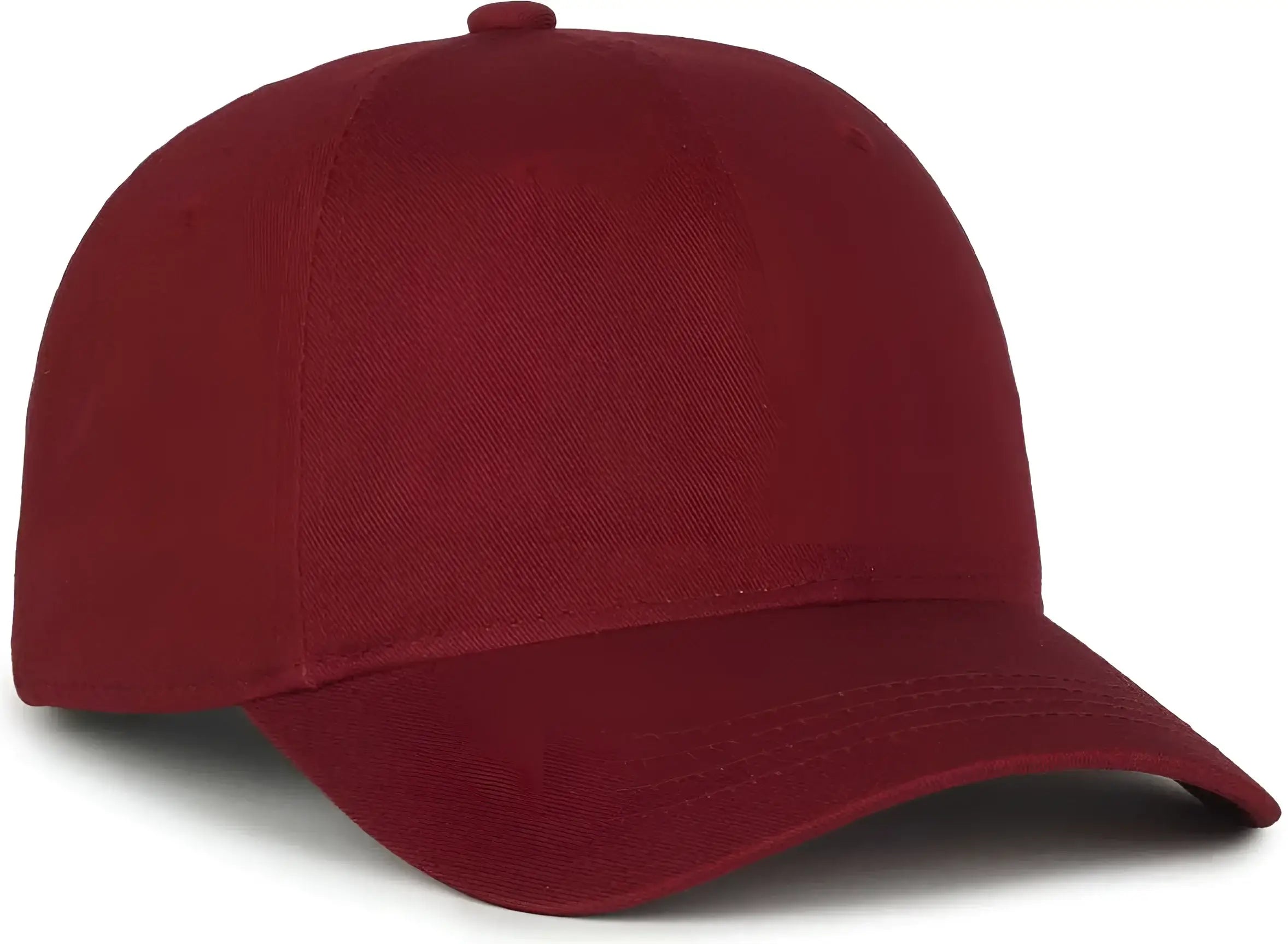 OC Sports GWT-111 Adjustable Strap Garment Wash Cotton Cap - Burgundy - Maroon / 6 7/8’’ - 7 1/2’’