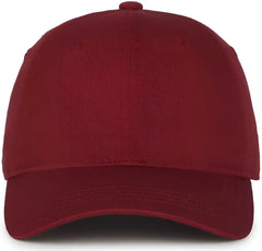 OC Sports GWT-111 Adjustable Strap Garment Wash Cotton Cap - Burgundy - Maroon / 6 7/8’’ - 7 1/2’’