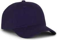 OC Sports GWT-111 Adjustable Strap Garment Wash Cotton Cap - Purple - Purple / 6 7/8’’ - 7 1/2’’