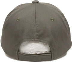 OC Sports GWT-116 Adj. Garment Wash Cotton Baseball Cap - Loden - Dark Gray / 6 7/8’’ - 7 1/2’’
