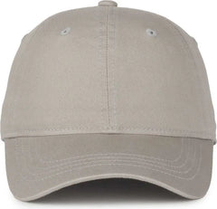 OC Sports GWT-SB Garment Washed Snap Back Dad Cap - Light Gray - Gray / OSFM