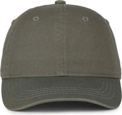 OC Sports GWT-SB Garment Washed Snap Back Dad Cap - Olive - Olive / OSFM