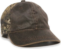 OC Sports HPC-305 Adjustable Cap - Brown Mossy Oak Break-Up Country - Brown Mossy Oak Break-Up Country / 6 7/8’’ - 7