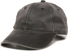 OC Sports HPD-605 Adjustable Cap - Black - Black / 6 7/8’’ - 7 1/2’’