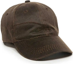 OC Sports HPD-605 Adjustable Cap - Brown - Brown / 6 7/8’’ - 7 1/2’’