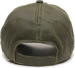 OC Sports HPD-605 Adjustable Cap - Olive - Olive / 6 7/8’’ - 7 1/2’’