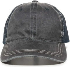 OC Sports HPD-610M Adjustable Mesh Back Cap - Navy - Navy / 6 7/8’’ - 7 1/2’’