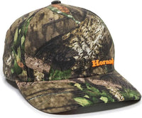 OC Sports HRN04A Hornady Canvas Camo Cap - Mossy Oak Break-Up Country - Mossy Oak / 6 7/8’’ - 7 1/2’’