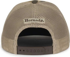 OC Sports HRN09 Hornady Series Cap - Brown Generic Woodland Camo Tan - Tan / OSFM