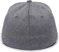 OC Sports HTH25 Flexible Fitting Cap - Heathered Gray