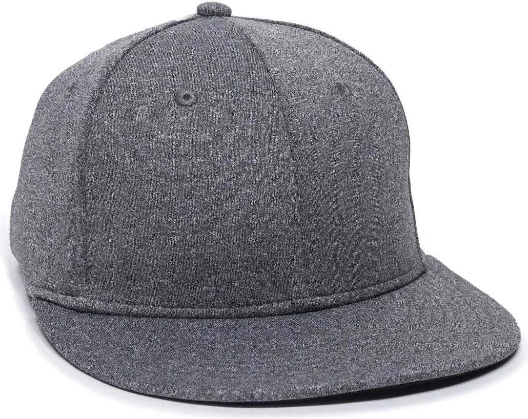 OC Sports HTH25 Flexible Fitting Cap - Heathered Gray - Dark Gray / 6 3/8’’ - 6 3/4’’