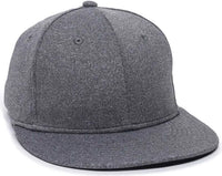 OC Sports HTH25 Flexible Fitting Cap - Heathered Gray - Dark Gray / 6 3/8’’ - 6 3/4’’