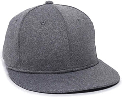OC Sports HTH25 Flexible Fitting Cap - Heathered Gray - Dark Gray / 6 3/8’’ - 6 3/4’’
