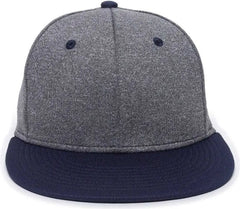 OC Sports HTH25 Flexible Fitting Cap - Heathered Gray Navy