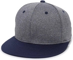 OC Sports HTH25 Flexible Fitting Cap - Heathered Gray Navy