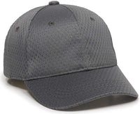 OC Sports JM-123 Jersey Mesh Custom Baseball Caps - Charcoal - Dark Gray / 6 3/8’’ - 7’’